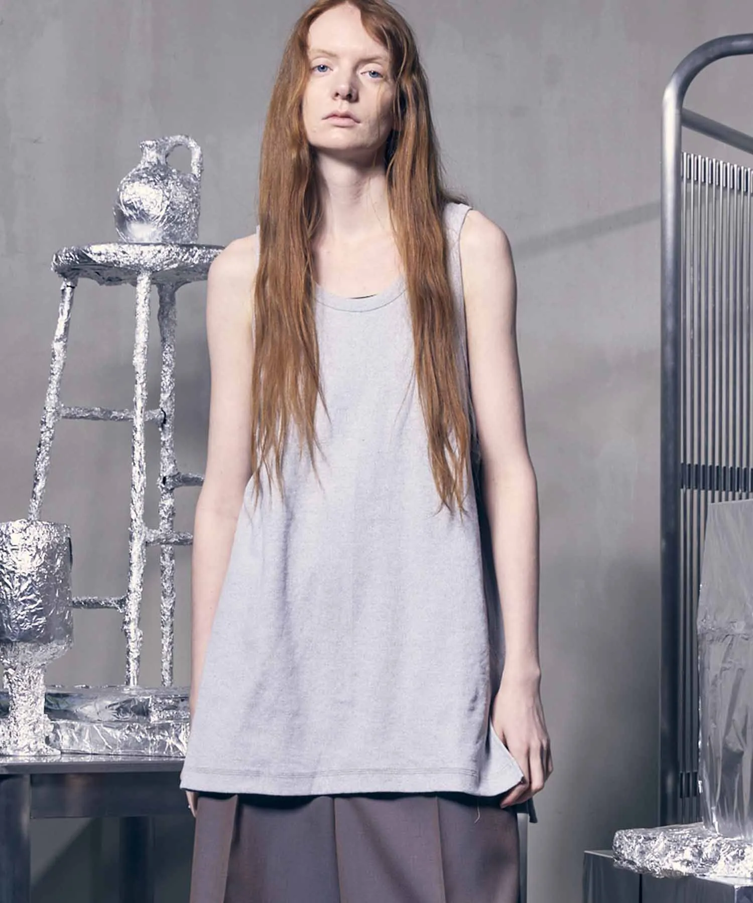 Fraise Layered Square Tank Top