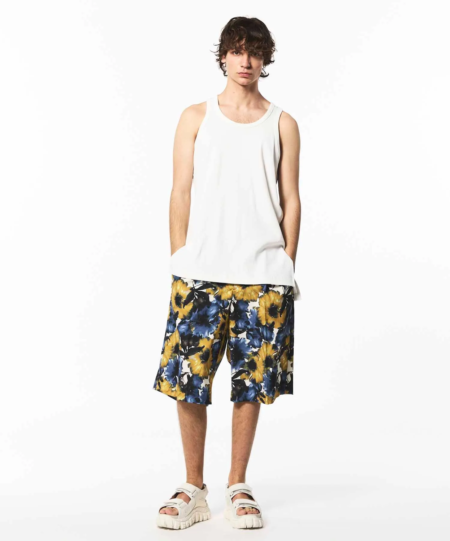 Fraise Layered Square Tank Top