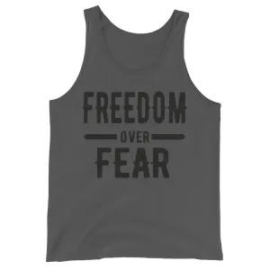 Freedom over Fear Unisex Tank Top