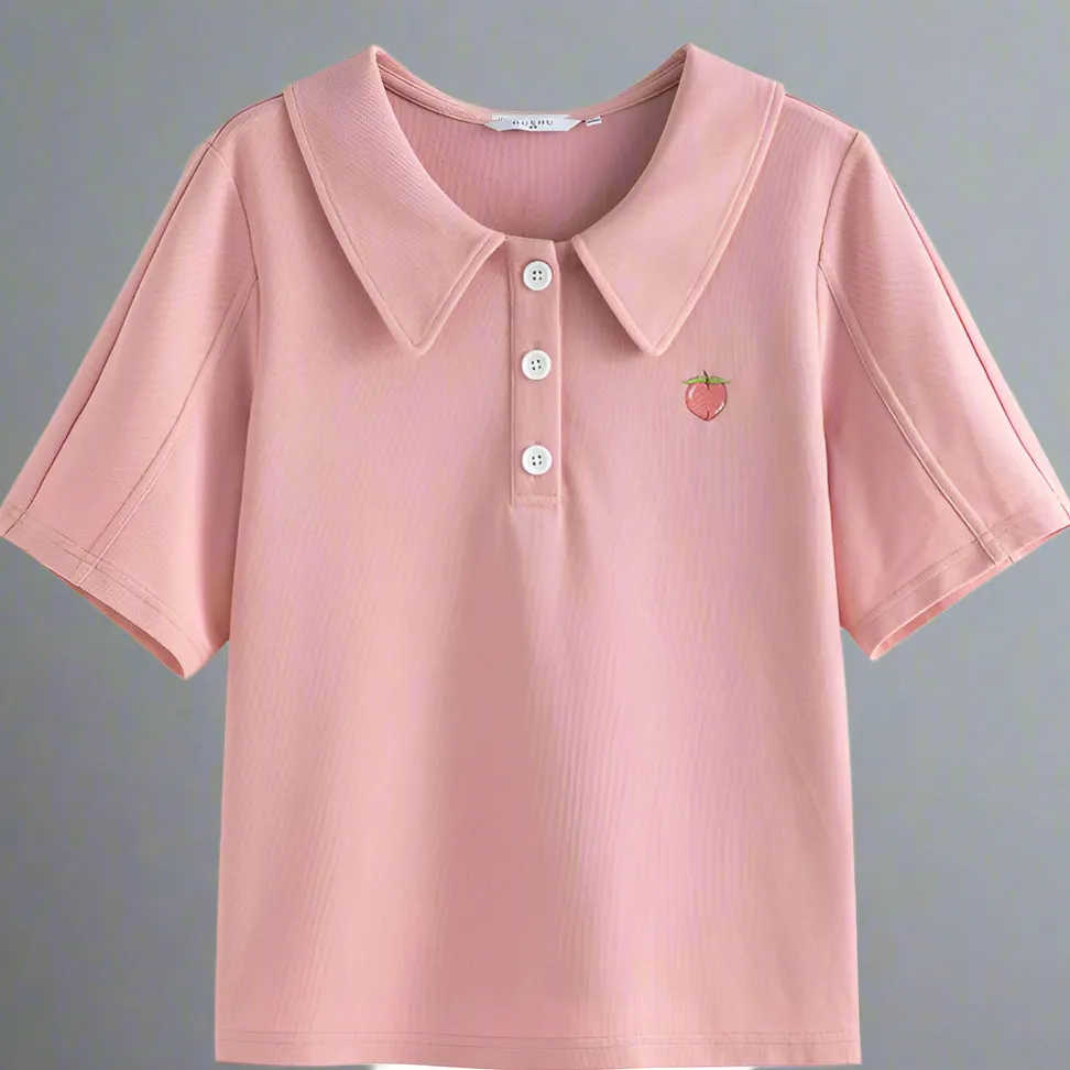 French Polo Top