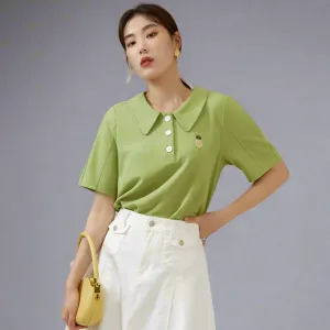 French Polo Top
