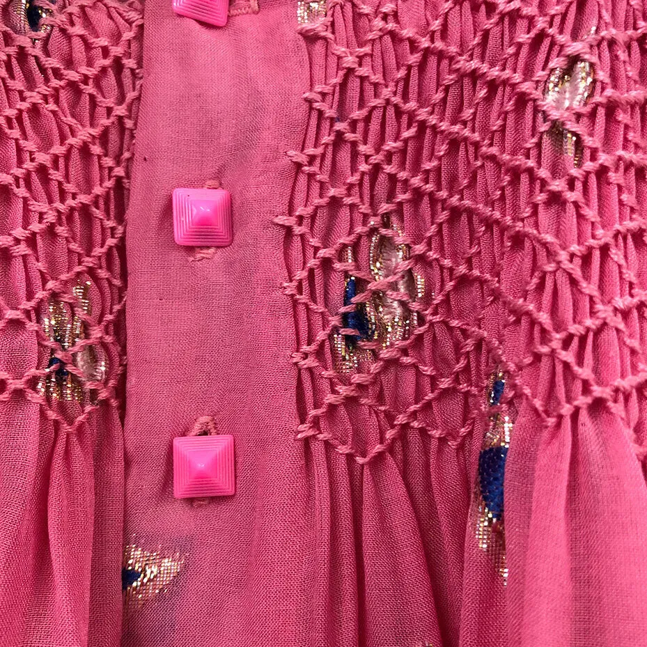 Girls Jamila Long Dress - Azelia Pink
