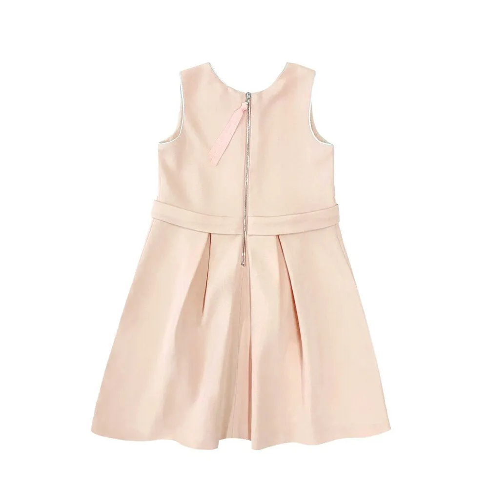 Girls Salma Snap Dress - Blush