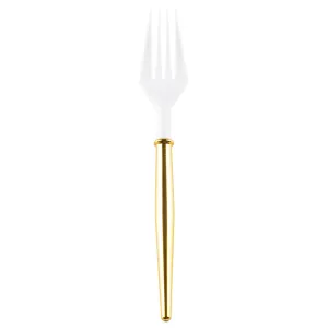 Gold Bella Plastic Cocktail Forks (20 pc.)