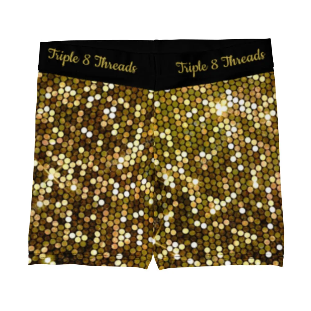 Gold Coruscate Shorts