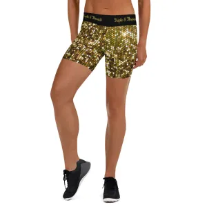 Gold Coruscate Shorts
