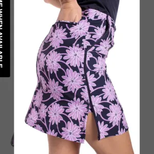 GOLFTINIWine Down Performance Mini Skort 16 inches