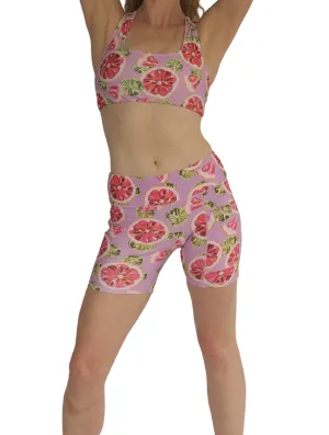 Grapefruit and Lime Sports Bra