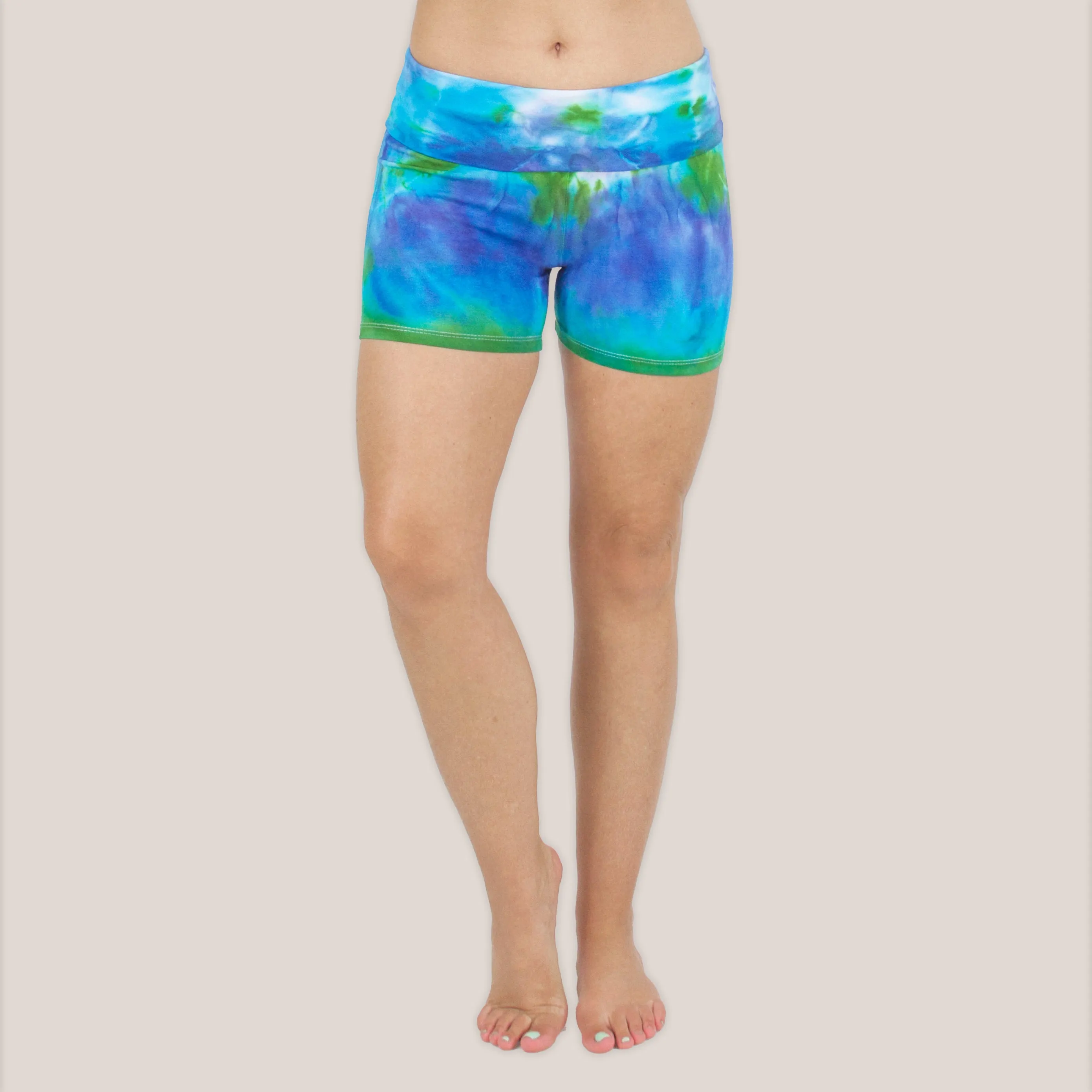 Grenada Tie Dye Yoga Shorts