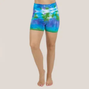 Grenada Tie Dye Yoga Shorts