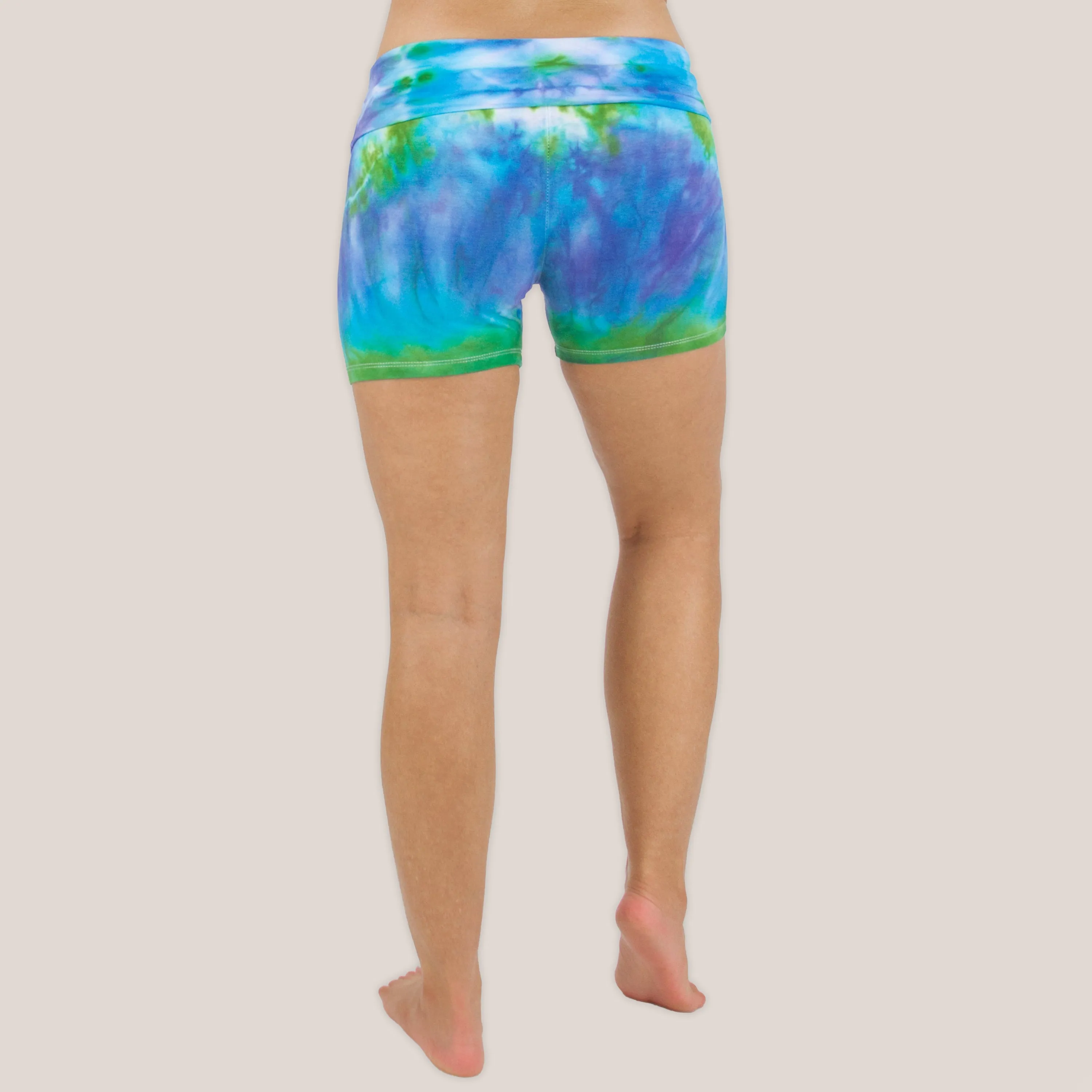 Grenada Tie Dye Yoga Shorts
