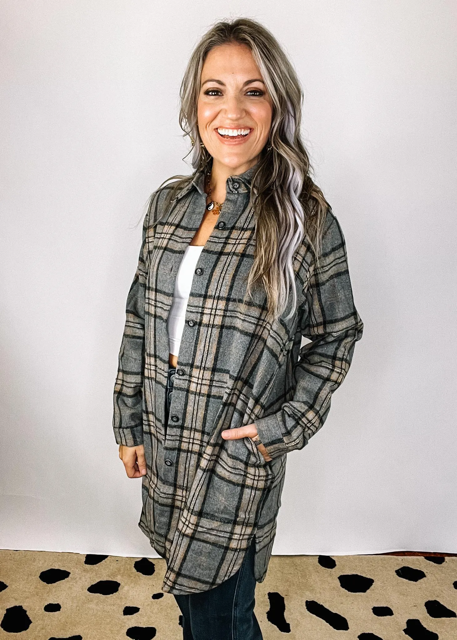 Grey Flannel Duster