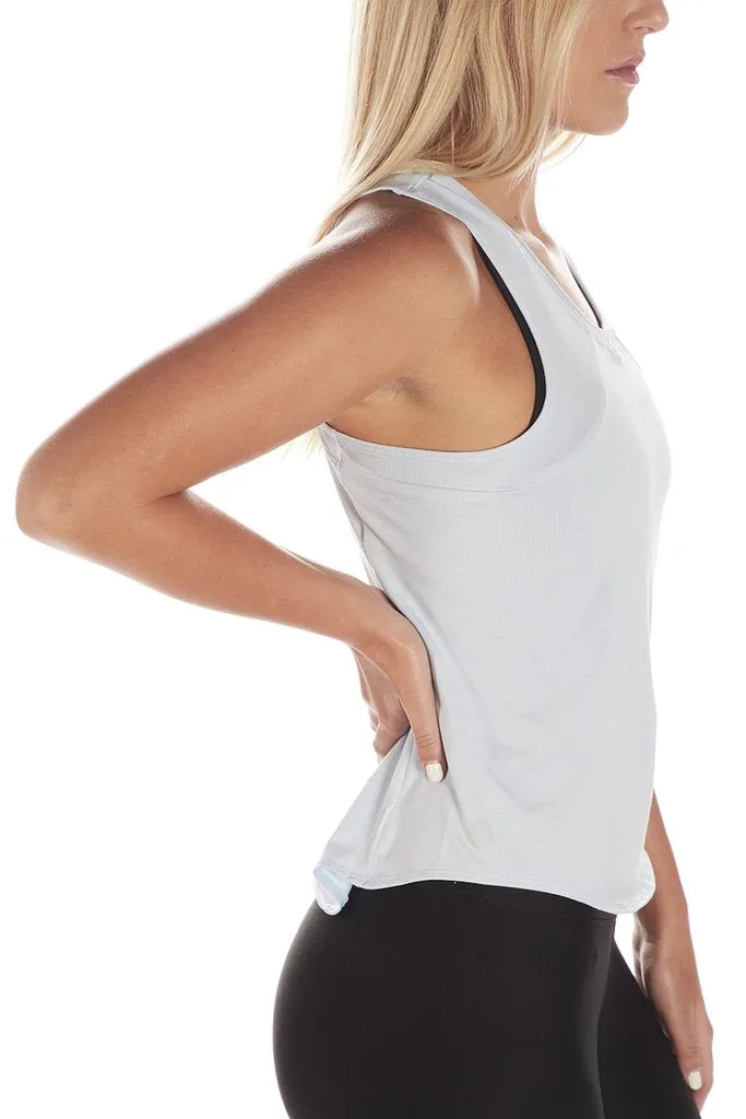 Grey Hourglass Tank