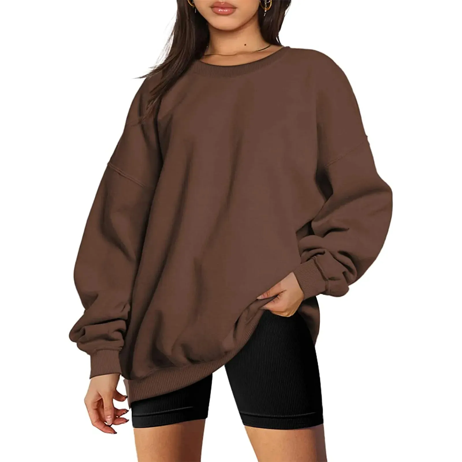 Grunge Pullover Letter Print Casual Long Sleeve Tops