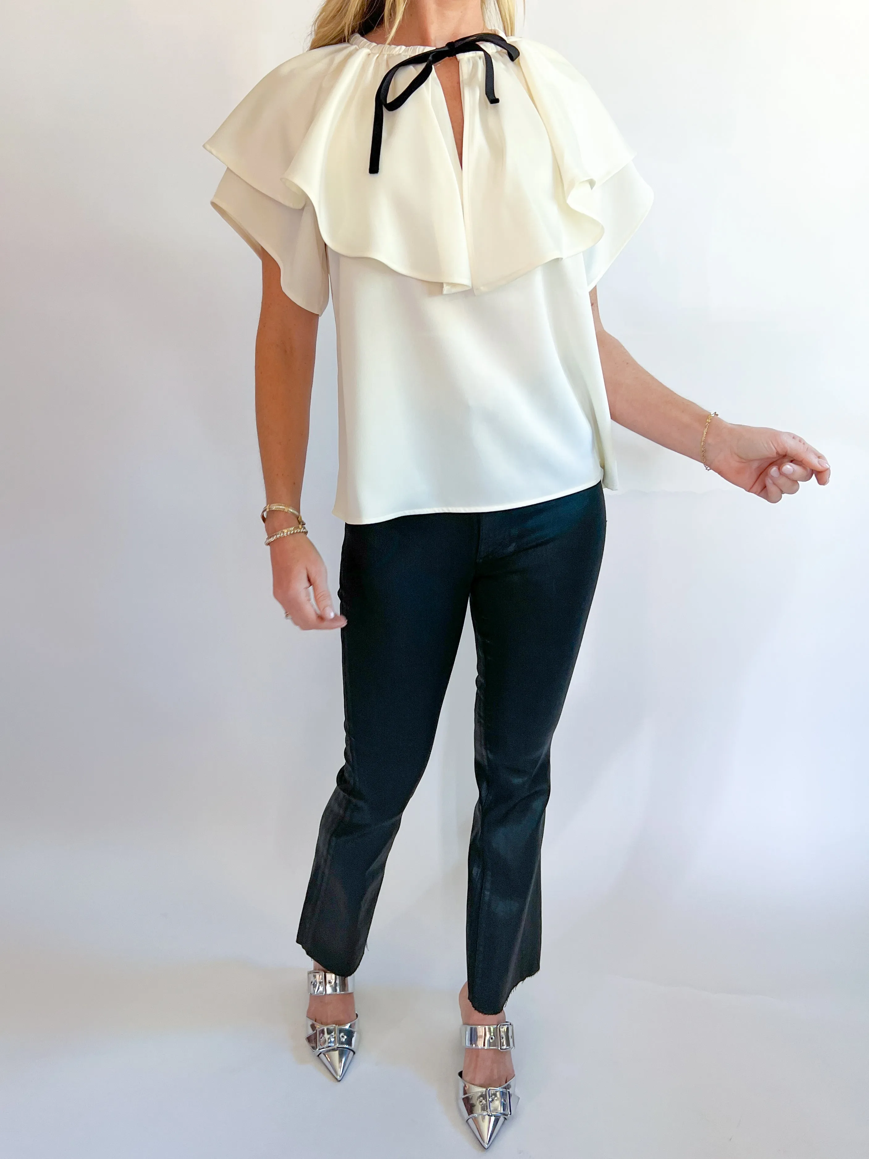 Harlan Tie Neck Top