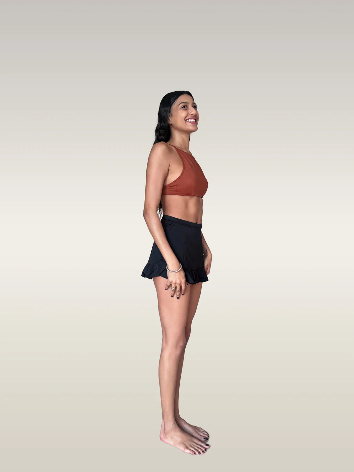 High Tide Square Neck Bikini Top