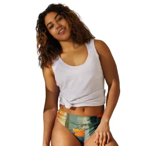 High-waisted bikini bottom "Sink or Swim"