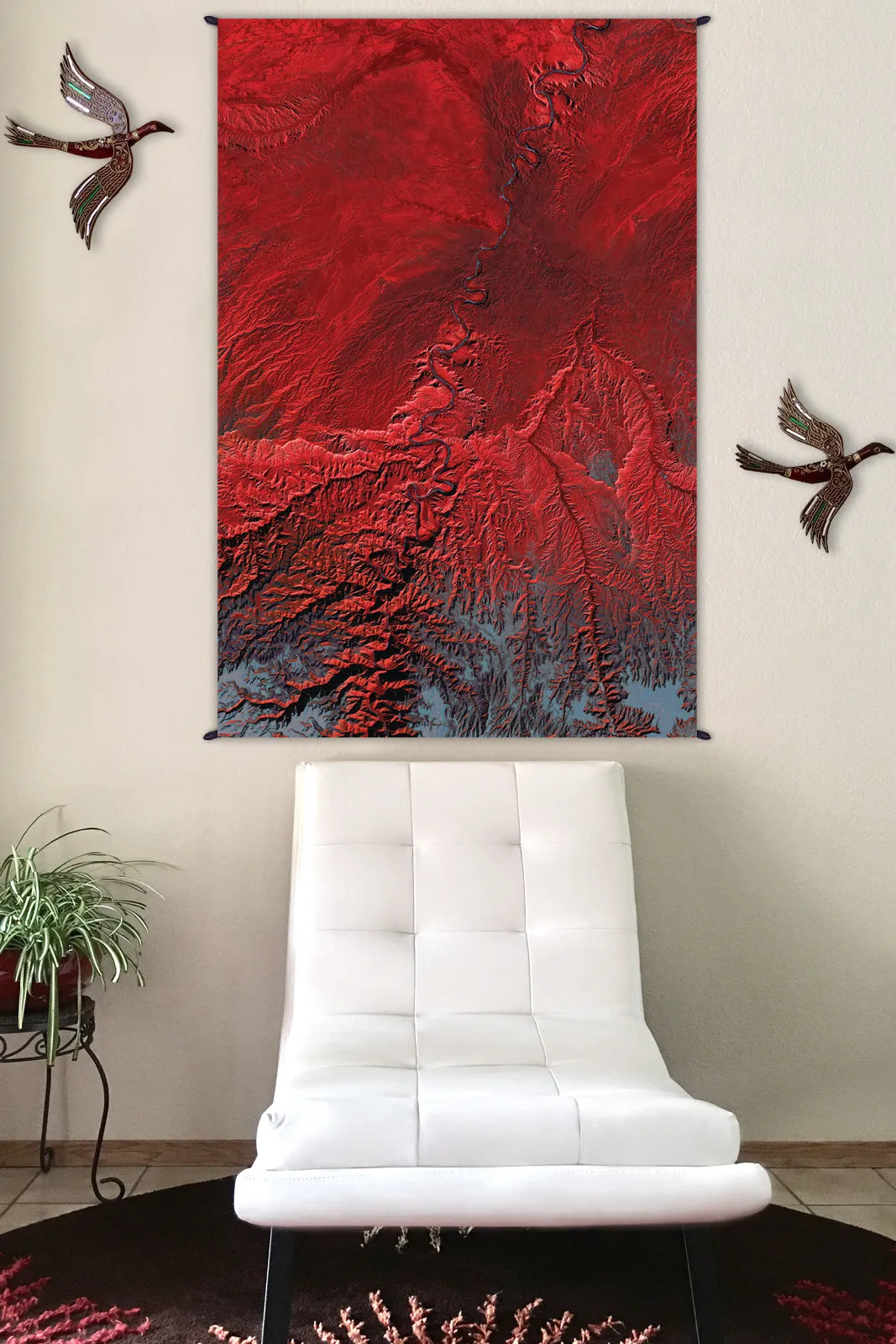 Hippie Tapestry - Psychedelic Tapestry - Nature Wall Tapestry - Desolation Canyon