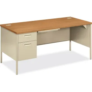 HON Metro Classic Left Pedestal Desk