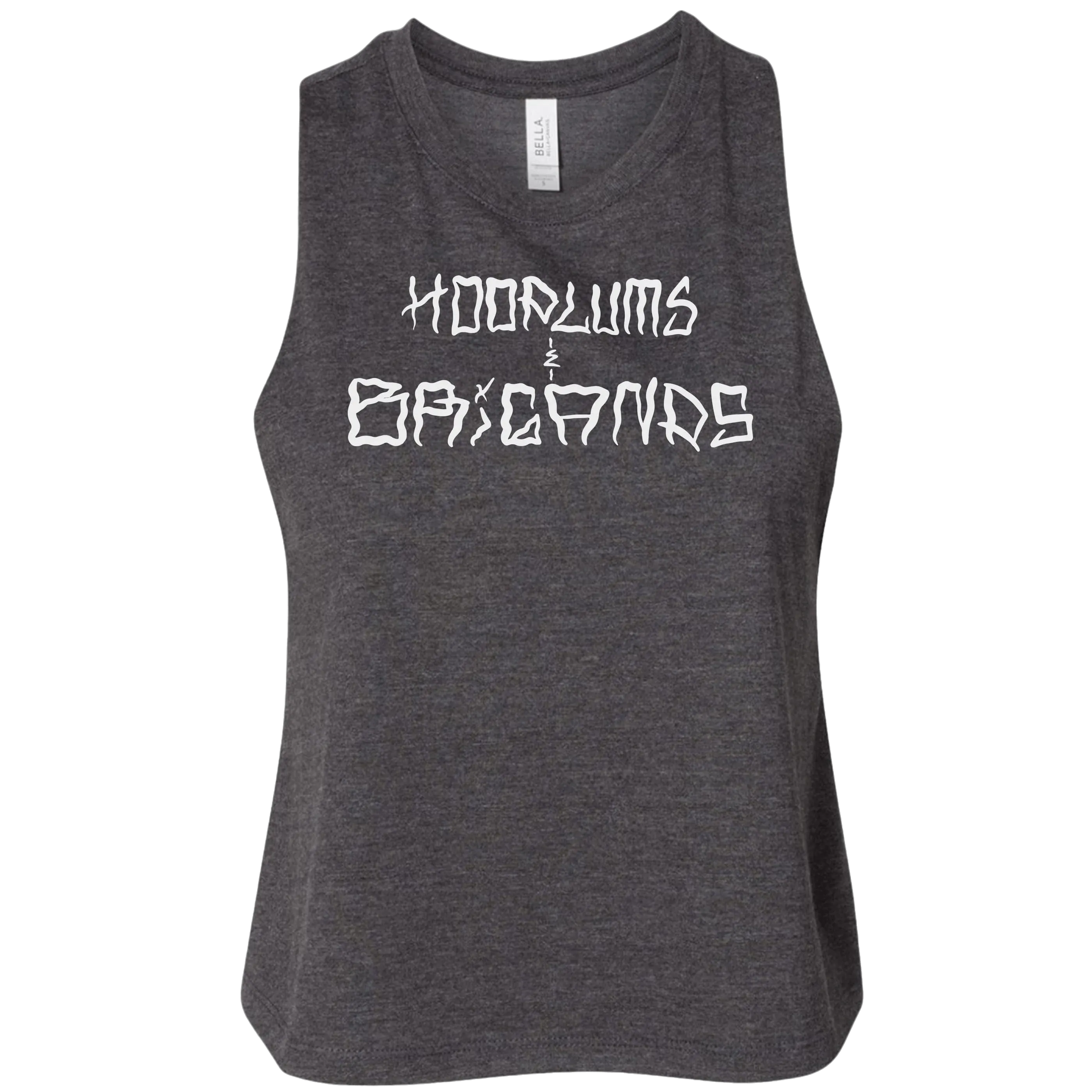 Hoodlums & Brigands Logo Crop Tank