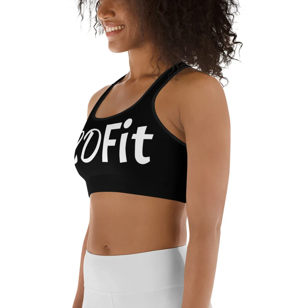 I AM A BAD ASS 2D FIT Sports Bra