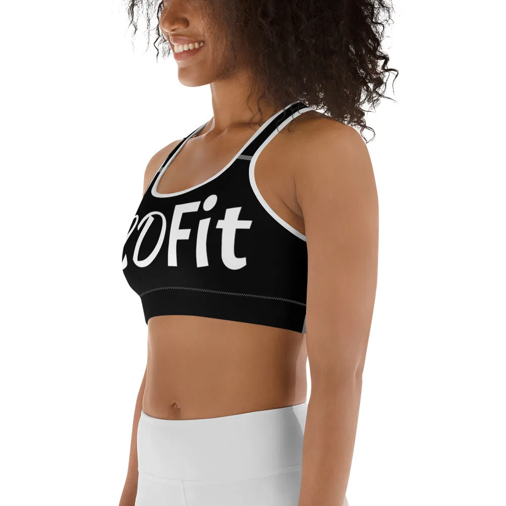 I AM A BAD ASS 2D FIT Sports Bra