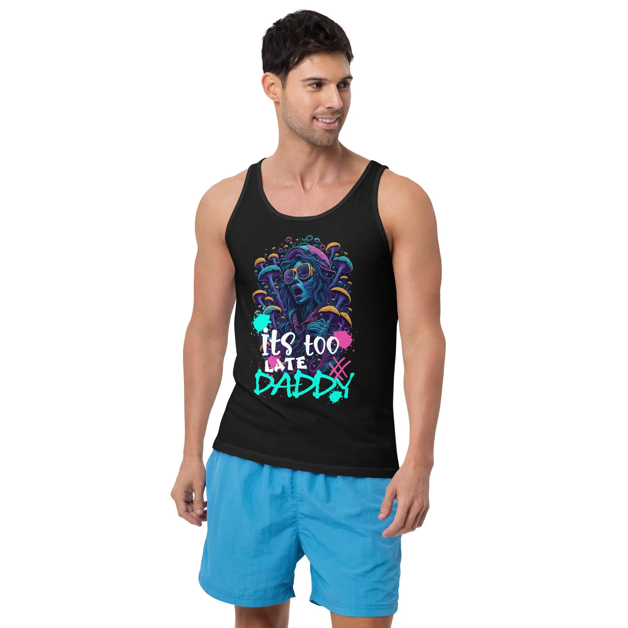 Ibiza Clothing | It's too late Daddy Rave Tank Top