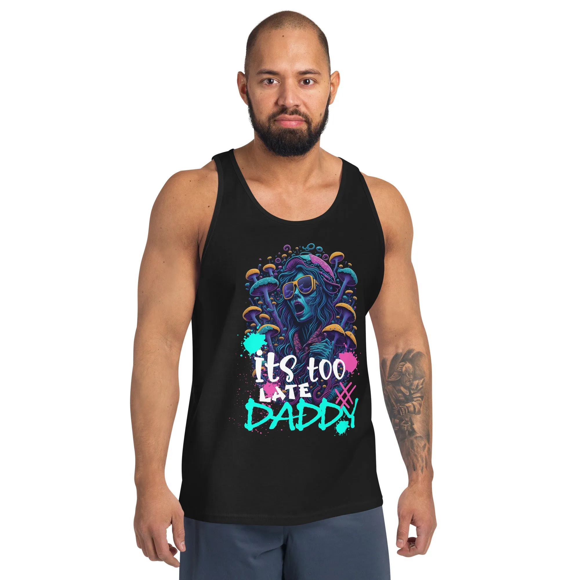 Ibiza Clothing | It's too late Daddy Rave Tank Top