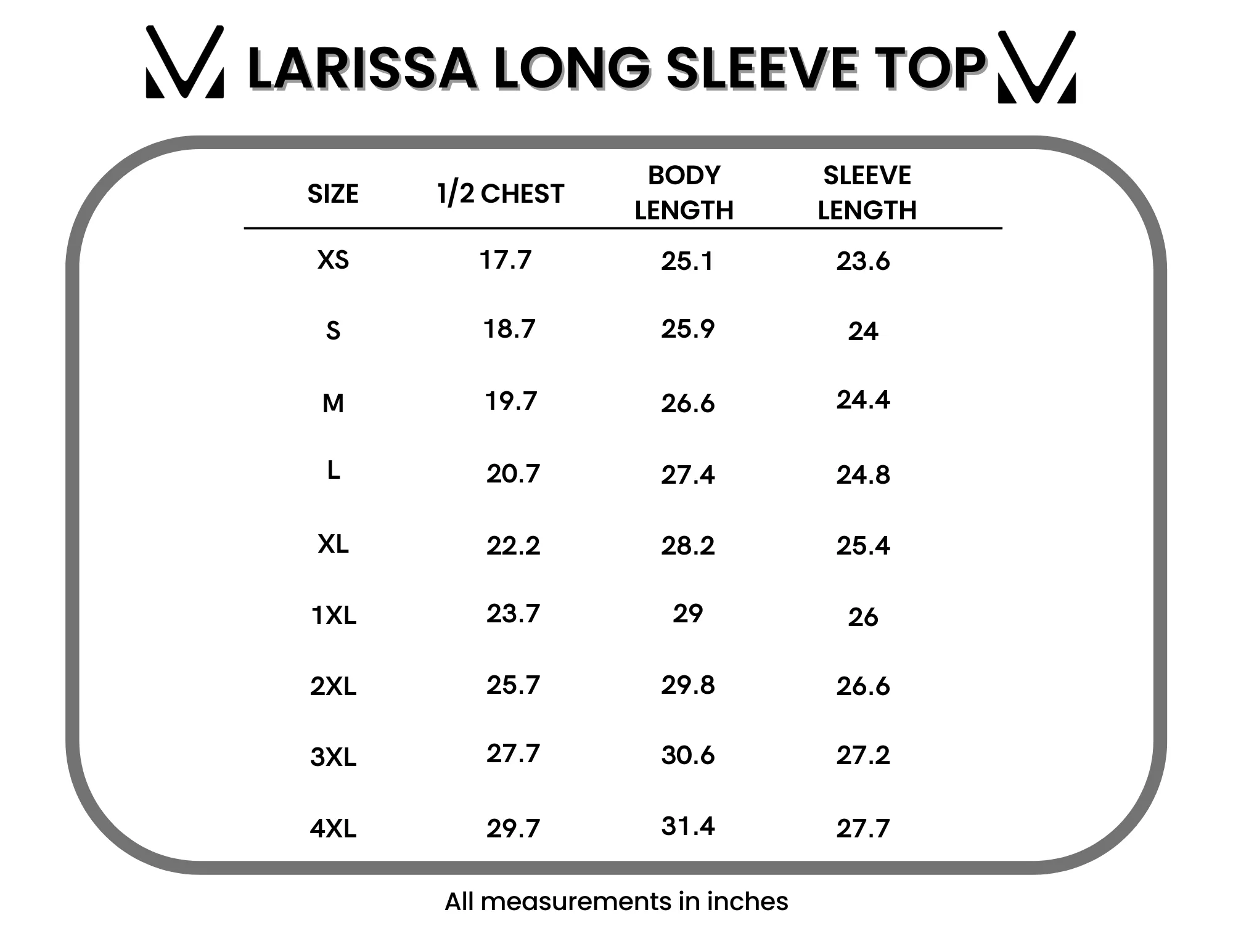 IN STOCK Larissa Long Sleeve - Light Grey FINAL SALE