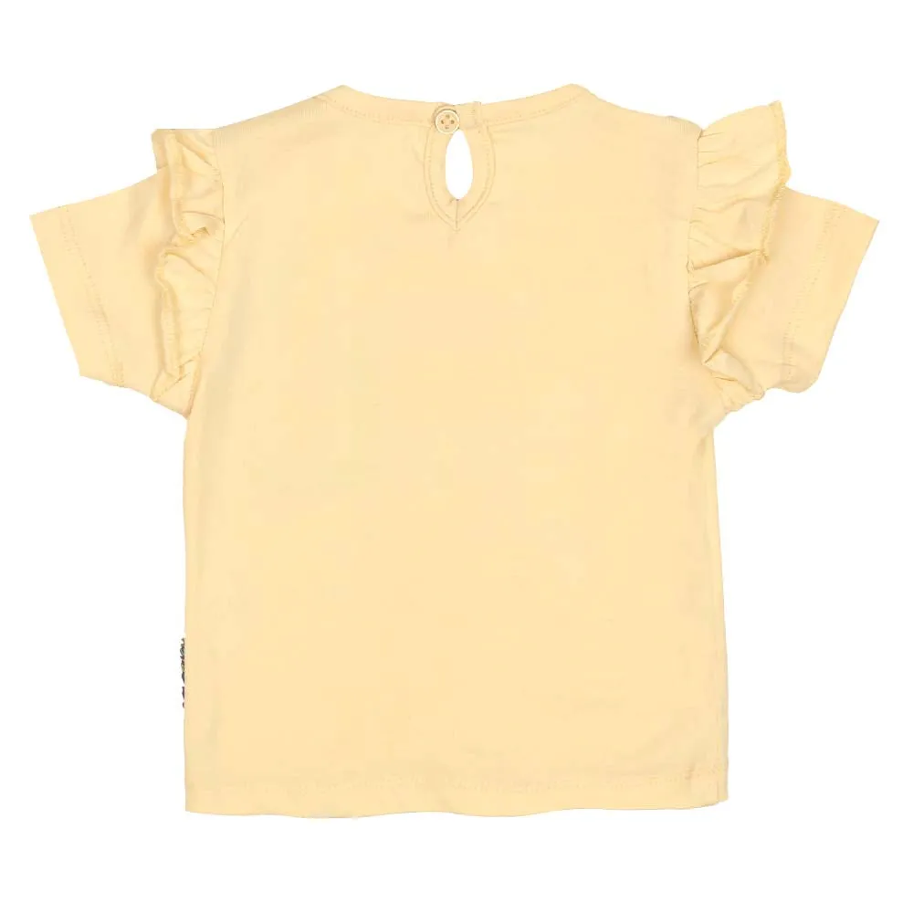 Infant Girls T-Shirt Summer Vibes - Vanila | Bachaa Party Baby Clothes Girls Tops & T-Shirts