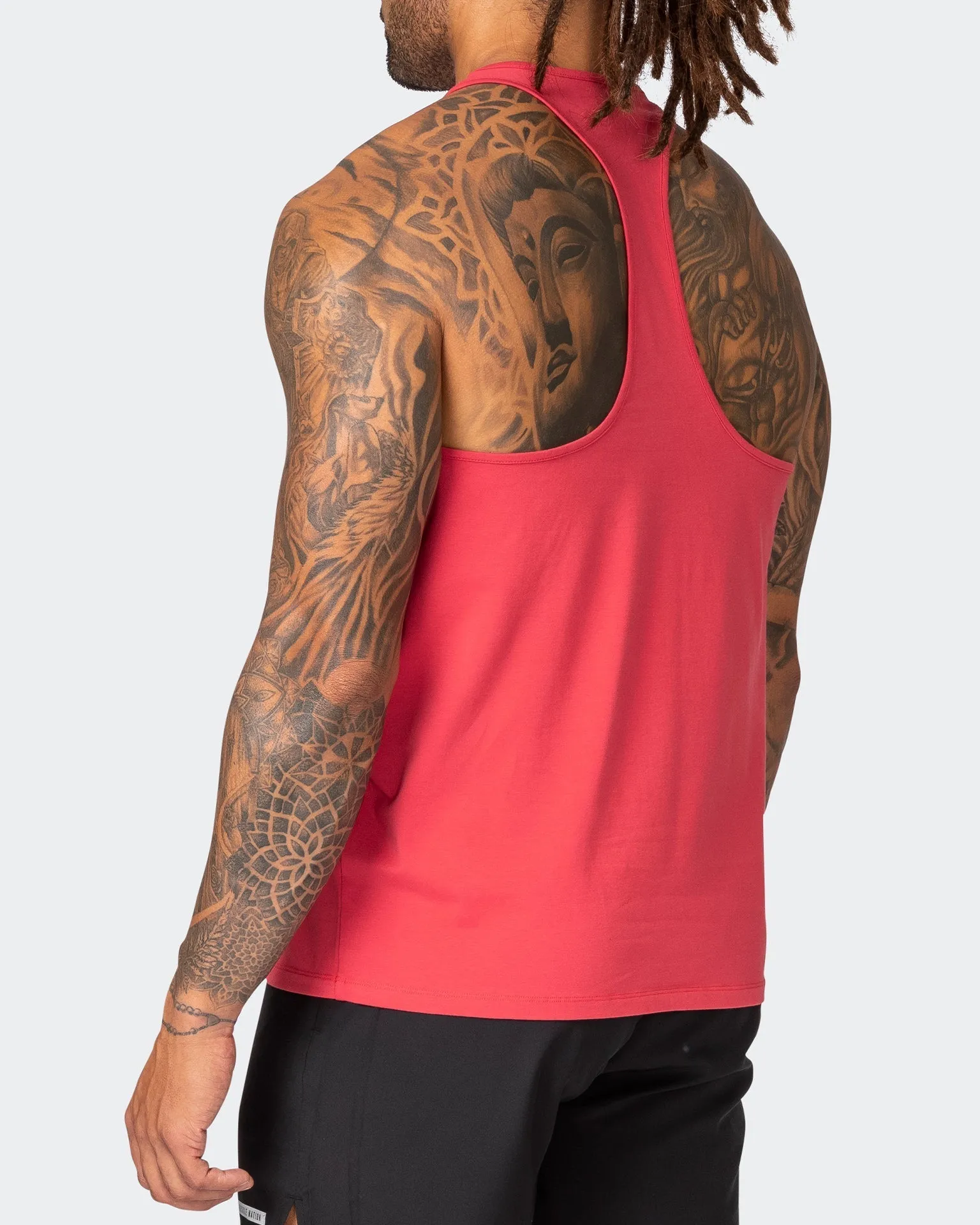Infinite Y Back Singlet - Cardinal