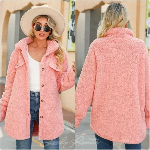 Ivory Button Down Coat