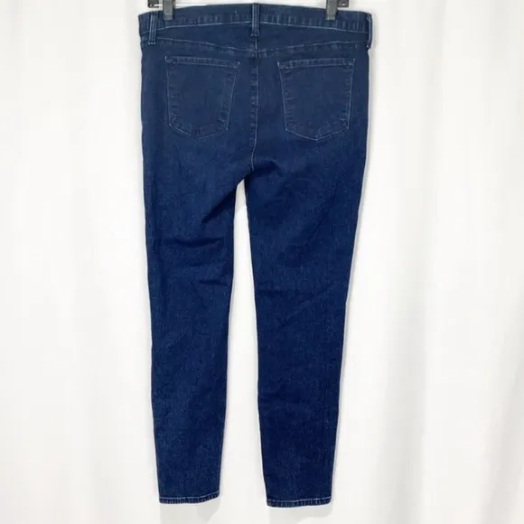J Brand Tali Ankle Zip Detail Skinny Crop Jeans 30
