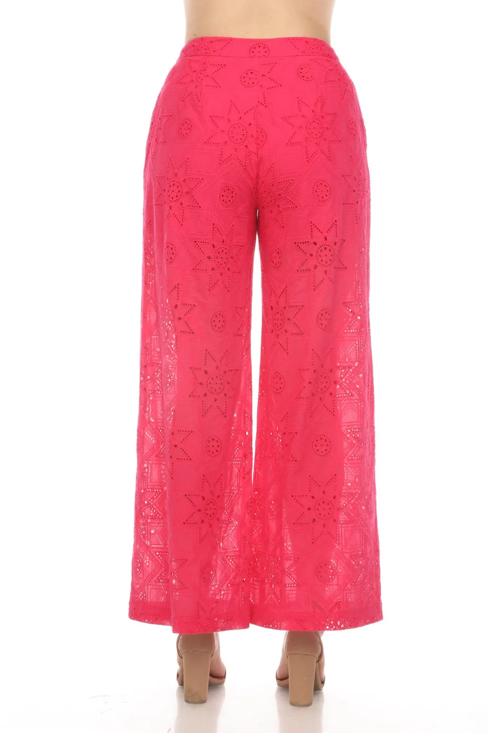 Johnny Was Jade Kolbie Wide Leg Pants Boho Chic L67324