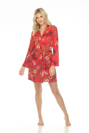 Johnny Was Lunar Year Floral Sleep Robe Boho Chic MS8723-L