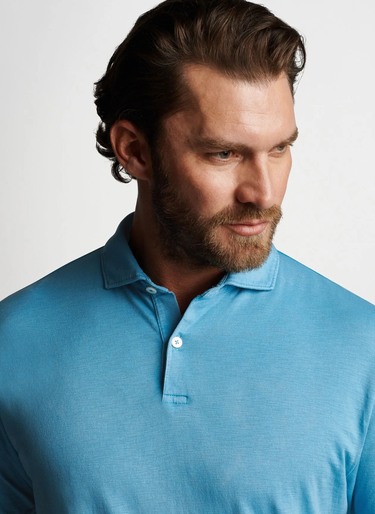 Journeyman Short-Sleeve Polo in Viridian