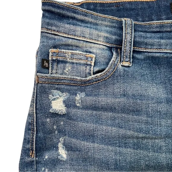 Judy Blue Beach Splash Denim Jean Shorts  Size Medium NWT