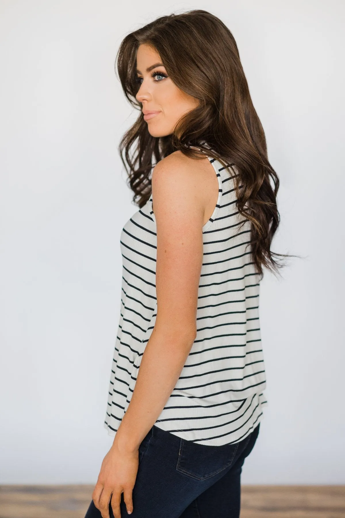 Just What I Like Striped Tank Top
