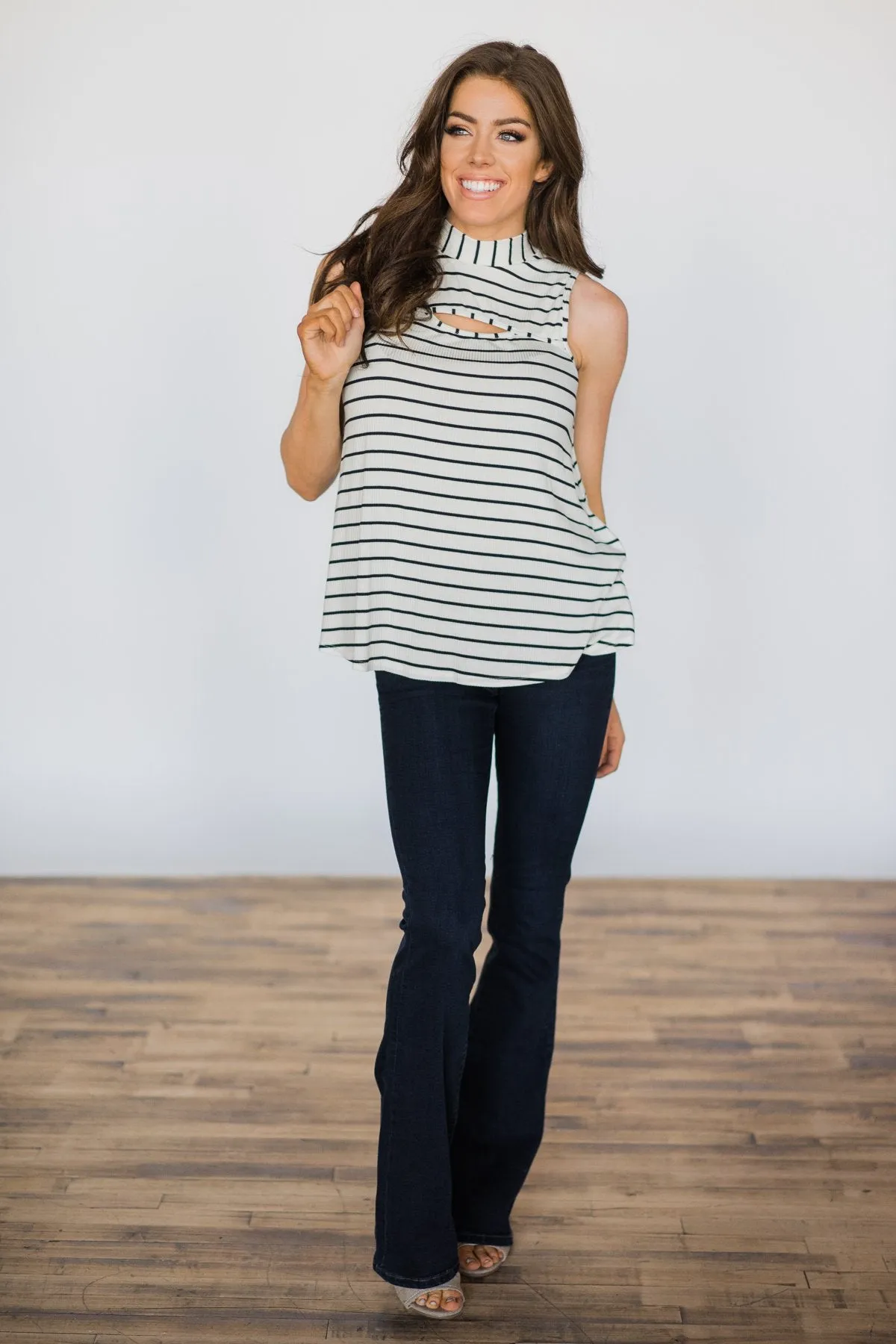 Just What I Like Striped Tank Top