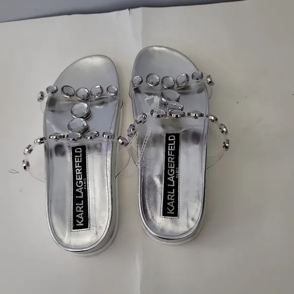 Karl Lagerfeld Paris Belinda Women's Flat Heeled Sandal