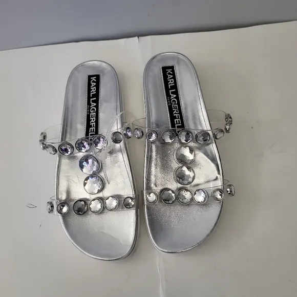 Karl Lagerfeld Paris Belinda Women's Flat Heeled Sandal