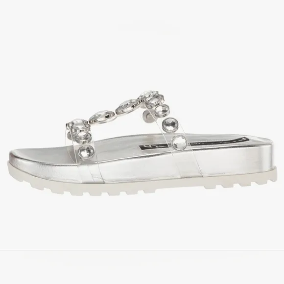 Karl Lagerfeld Paris Belinda Women's Flat Heeled Sandal