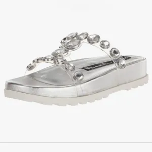 Karl Lagerfeld Paris Belinda Women's Flat Heeled Sandal