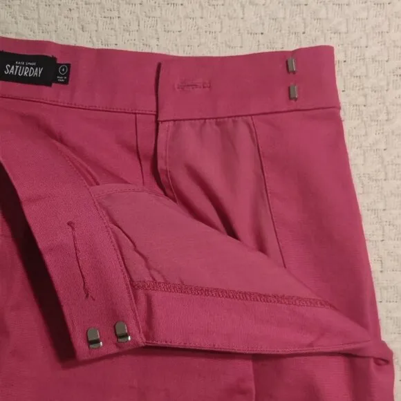 Kate Spade Womens Skirt Pink 4  Mini Skirt Cotton