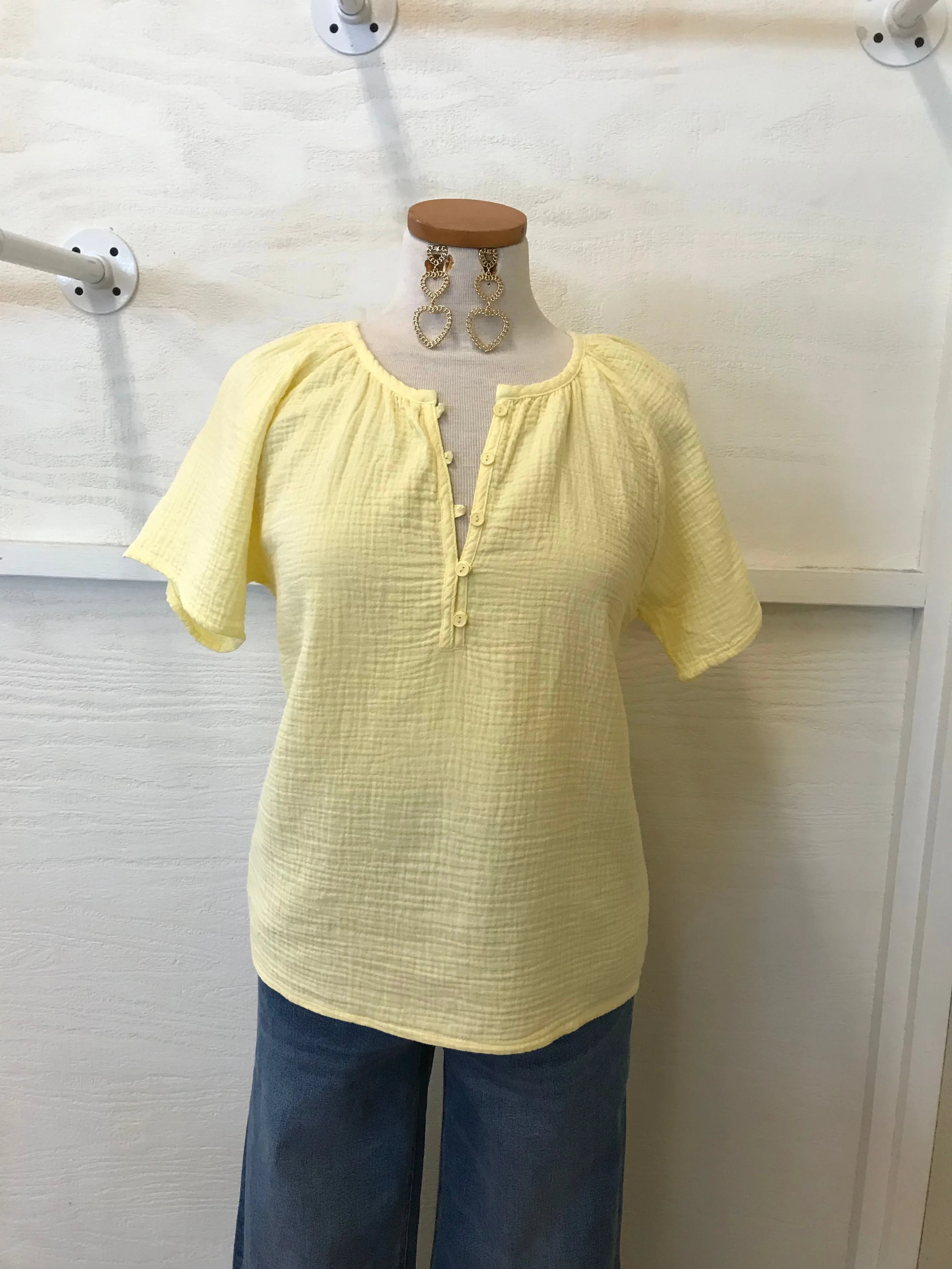 KELLY GAUZE TOP