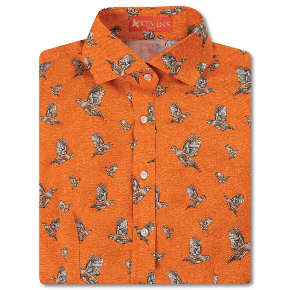 Kevin's Finest Women's Flying Quail Shirt