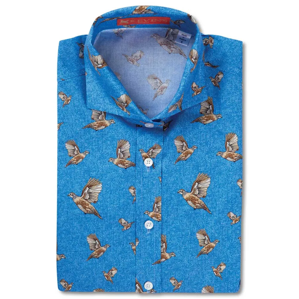 Kevin's Finest Women's Flying Quail Shirt