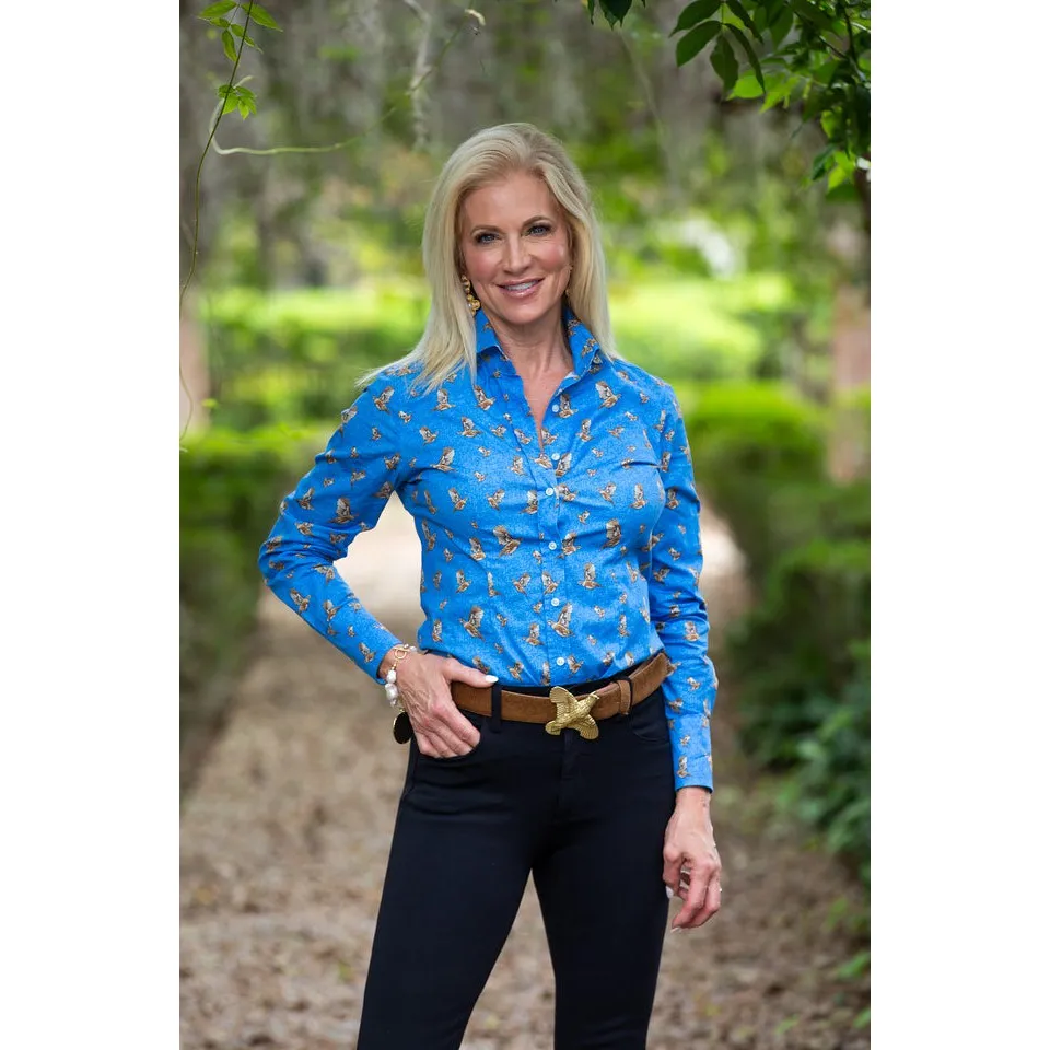 Kevin's Finest Women's Flying Quail Shirt