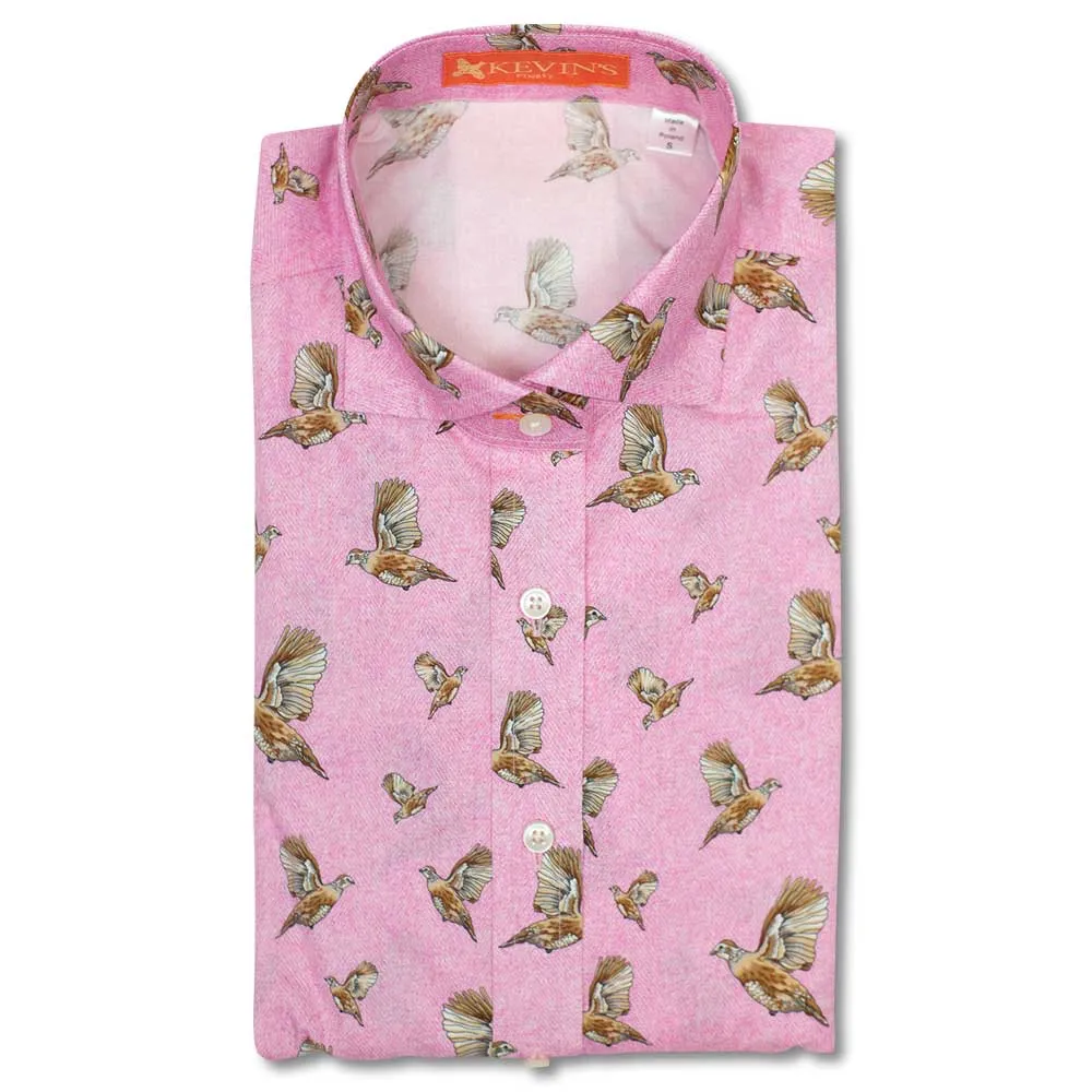 Kevin's Finest Women's Flying Quail Shirt
