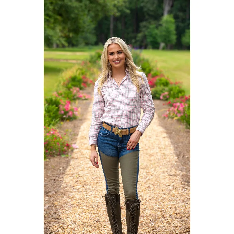 Kevin's Finest Women's Pink Tattersall